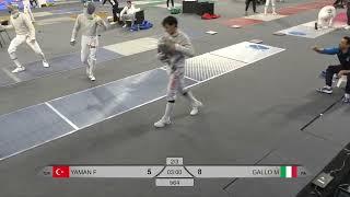 Orleans Grand Prix 2024 SMS - L64 - Furkan Yaman TUR v Michele Gallo ITA