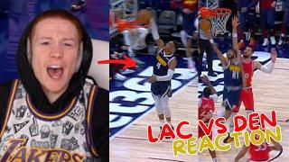 Reacting to Nuggets vs Clippers Regular Season Game!