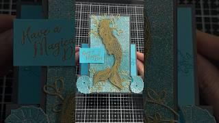 @WowEmbossingPowder @UnityStampCompany #funfoldcard #mermaid #handmadecard