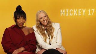 Toni Collette and Naomi Ackie on Bong Joon Ho's Filmmaking Process in 'Mickey 17'