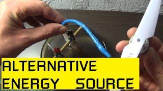 How do I get an electric current from salt water? Alternative energy source. Physics.