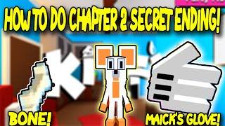 HOW TO GET NEW CHAPTER 2 SECRET ENDING IN ROBLOX KITTY UPDATE!