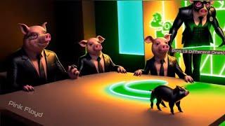 Pink Floyd - Pigs, Three Different Ones (AI Music Video)