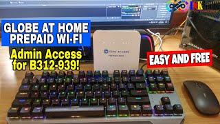 Globe at Home Prepaid Wi-Fi B312-939 Free Admin Access | INKfinite