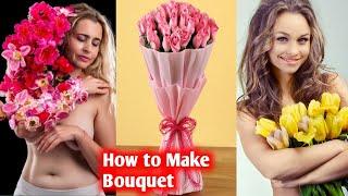 rose bouquet idea | guldasta design | guldasta banane ka tarika | guldasta banane ki vidhi