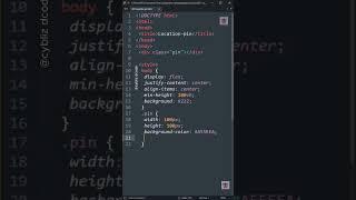 LOCATION PIN | html&css | #shorts #code #trending #coder