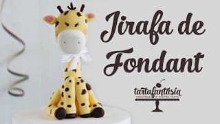 Jirafa de Fondant