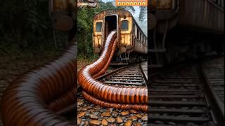 Nature Exploration | Travel Discovered |Abandoned Train #shorts #trending #ai
