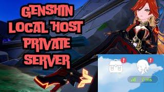 genshin private server 5.0 localhost LunaGC | how to make your own private server tutorial