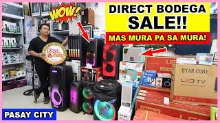 MAS MURA PA SA MURA DITO SA RAON SA PASAY DIRECT BODEGA SALE NG MGA ELECTRONICS, APPLIANCES, ATBP.,