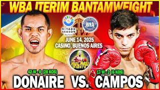  BREAKING! DONAIRE VS CAMPOS Donaire Latest Fight Pinoy Boxing Latest Fight 2025