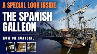 A Special Look Inside Galeon Andalucia Now on Quayside #newcastle