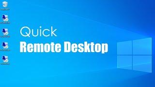 How to create remote desktop shortcut