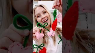 Let’s make the CUTEST Valentines Day garland!️🩷