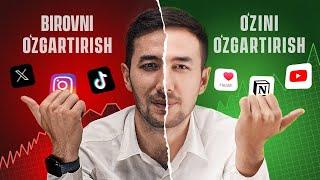 Eng zo'r yo'l — o'zini o'zgartirish | Iqtibos podcast #13