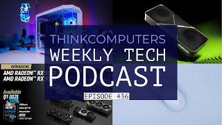 ThinkComputers Podcast #436 - MSI Case, RTX 5090's Bricking, RX 9070 in March & More!