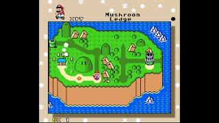 [SMW Hack - JUMP (Janked Up Mario Party)] 1-2(N): Mushroom Ledge