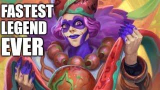 Pain Warlock is the fastest deck to hit LEGEND