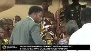 Trans Sahara Industries Donates Branded Bicycles