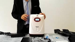 Video for LG102 Plus portable oxygen concentrator