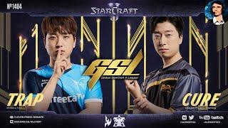 ПОЛНЫЙ ПРОВАЛ в полуфинале Кореи | GSL 2021 Season 3 Ro.4 Trap vs Cure - Корейский StarCraft II