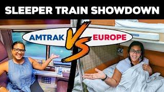 Amtrak Sleeper Train Vs European Sleeper Train Showdown