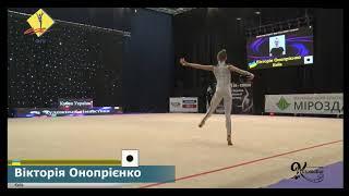 Viktoriia Onopriienko Ball Final 26,050 - Ukrainian Cup 2021