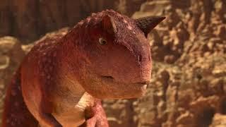 Junior, Blue and Blade try to Escape | Dino King: Journey to Fire Mountain