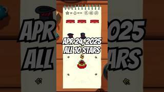 Cut the Rope Daily: April 24, 2025 (All 10 stars) #cuttherope #cuttheropedaily