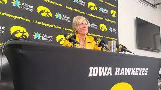 Hear from Iowa women’s basketball coach Jan Jensen after Hawkeyes beat Washington State