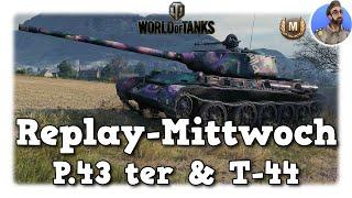 WoT - P.43 ter & T-44 - In der Ruhe liegt die Kraft - World of Tanks