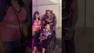 Andre Russell meeting a special fan in Guwahati | #KnightsTV | TATA IPL 2024