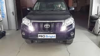 ДХО в габариты Toyota Land Cruiser Prado 150 Probright Alpha