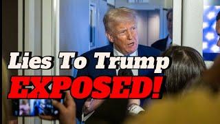 TRUMP DISCOVERS HUGE DEEP STATE LIE!