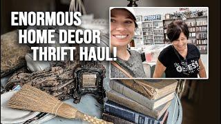 Thrifting Weekend (lots of vintage home decor!) Thrift with Me! + Huge Styled Haul in my Old Home!