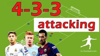 4-3-3 ATTACKING TACTICS