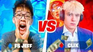 AsianJeff vs Clix (Extremely TOXIC)