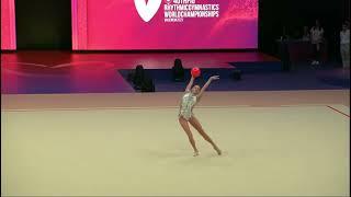 Daria Atamanov (ISR) Ball Qualification 40th FIG Rhythmic Gymnastics World Championships 2023