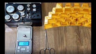 Ювелирные весы  MH-200 обзор, калибровка тест Jewelry Scale for Gold MH-200 Review, Calibration Test