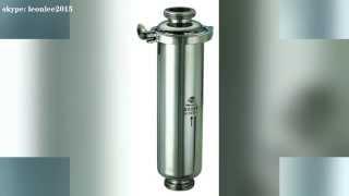 sanitary strainer filter - stainless steel hygienic food-grade