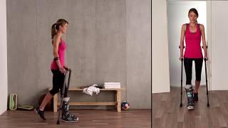 Foot Rehab: Three-point Gait with VACOped | Foot Range