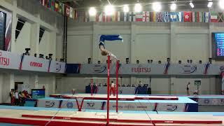 TUKIAINEN Alex (FIN) - 2023 Artistic Junior Worlds - Qualifications Horizontal Bar