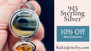 Kukio Handmade Sterling Silver Jewelry- Earrings, Pendants, Necklaces, Cuffs & Rings