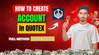 How to create new Account on Quotex Trading Broker  | Quotex Registration & verification