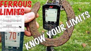 Ferrous limits settings MINELAB MANTICORE | Metal Detector