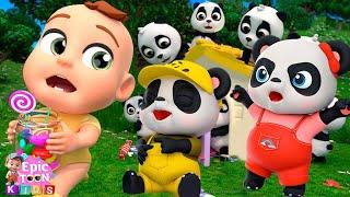 2 Little Pandas Party | EpicToon Kids Nursery Rhymes & Kids Songs