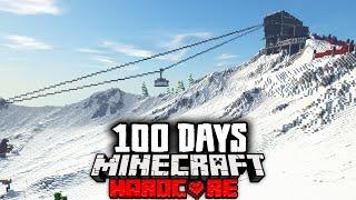 We Survived 100 Days in a FROZEN Zombie Apocalypse in Hardcore Minecraft