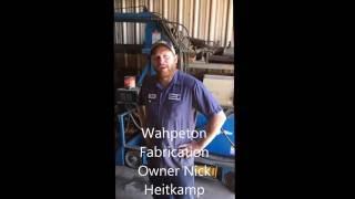 Wahpeton Fabrication Tour with Owner Nick Heitkamp