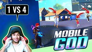 Can’t Believe He is a Mobile Player || Mobile God vs Pro Players - Garena Free Fire