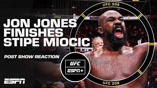 UFC 309 Reaction: Jon Jones defeats Stipe Miocic via TKO | UFC Post Show